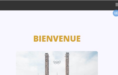 intégration d'une page web