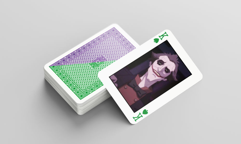 le joker sur une carte de poker